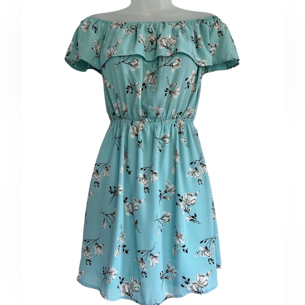 Floral mini dress
